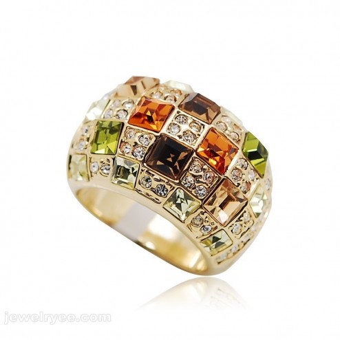 Crystal Rings-Fine Jewelry-Luxury style-DE84003