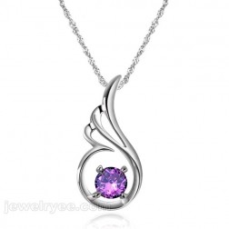 Silver Necklace-Middle Class-Exquisite style-DE84153
