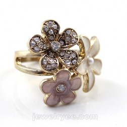 Flower Rings-Cheap Jewelry-Chic style-DE84220
