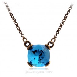 Crystal Necklace-Middle Class-Antique style-DE84265
