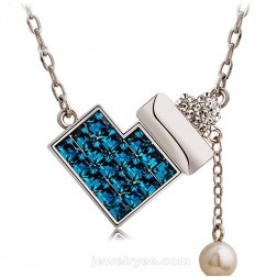 Crystal Necklace-Middle Class-Fashion style-DE84279