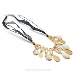 Crystal Necklace-Middle Class-Lovely style-DE84284