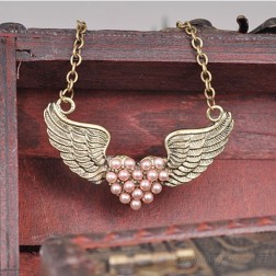 Choker Necklace-Cheap Jewelry-Heart style-DE82469