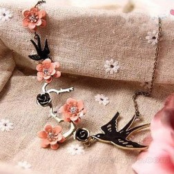 Choker Necklace-Cheap Jewelry-Animal Shape style-DE82496