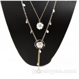 Bib Necklace-Cheap Jewelry-Elegant style-DE82549
