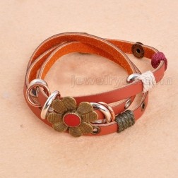 Leather Bracelet-Cheap Jewelry-Antique style-DE82726