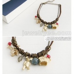 Leather Bracelet-Cheap Jewelry-Antique style-DE82704