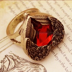 Cocktail Rings-Cheap Jewelry-Heart style-DE82840