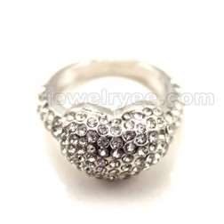 Band Rings-Cheap Jewelry-Heart style-DE82927