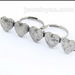 Antique Rings-Cheap Jewelry-Heart style-DE82177