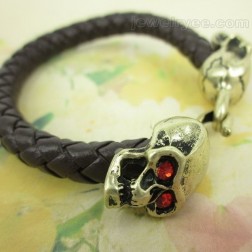 Leather Bracelet-Cheap Jewelry-Punk style-DE82323