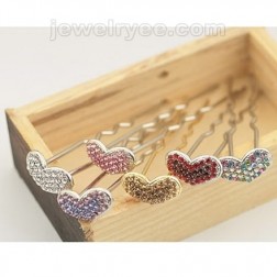 Hair Pins-Cheap Jewelry-Heart style-DE83122