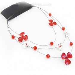 Bib Necklace-Cheap Jewelry-Fashion style-DE83254