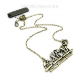 Pendant Necklaces-Cheap Jewelry-Antique style-DE83267