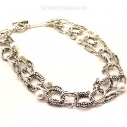 Bib Necklace-Cheap Jewelry-Fashion style-DE83308