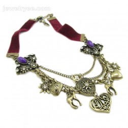 String Necklace-Middle Class-Antique style-DE83686