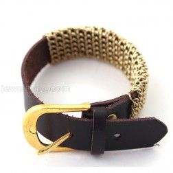 Leather Bracelet-Middle Class-Fashion style-DE83729