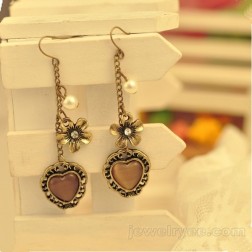 Drop Earrings-Cheap Jewelry-Heart style-DE82197
