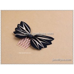 Cheap Feather Hair Clips-Wholesale Feather Hair Clips-Vintage,Butterfly Bird Feather-HF100010105