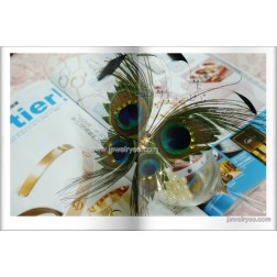 Cheap Feather Hair Extensions-Wholesale Feather Hair Extensions-Butterfly,Flower Bird Feather,Peacock Feathers-HF100010167