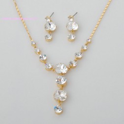 White Swarovski Crystal Jewelry Sets-Fine Jewelry-Animal Shape style-JE22299