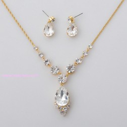 White Swarovski Crystal Jewelry Sets-Fine Jewelry-Animal Shape style-JE22189