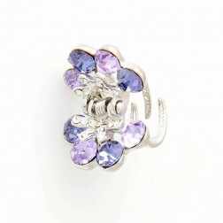 Purple Alloy Hair Accessories-Middle Class-Fashion style-JE30448