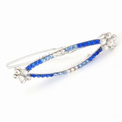 Blue Rhinestone Hair Accessories-Middle Class-Fashion style-JE30685