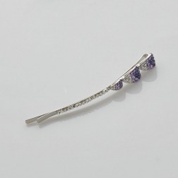 Purple Rhinestone Hair Accessories-Middle Class-Fashion style-JE31242