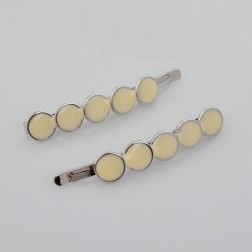 White Rhinestone Hair Accessories-Middle Class-Fashion style-JE30321