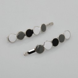 Black Rhinestone Hair Accessories-Middle Class-Fashion style-JE30822