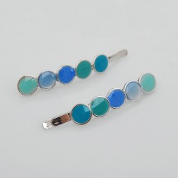 Blue Rhinestone Hair Accessories-Middle Class-Fashion style-JE30229