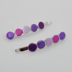Purple Rhinestone Hair Accessories-Middle Class-Fashion style-JE30351
