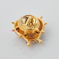 Yellow Freshwater Pearl Brooch-Middle Class-Animal Shape style-JE22090