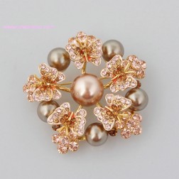 Yellow Freshwater Pearl Brooch-Fine Jewelry-Animal Shape style-JE22304
