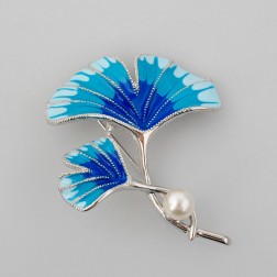 Blue Alloy Brooch-Middle Class-Fashion style-JE30230