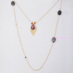 Multi-color Swarovski Crystal Necklace-Fine Jewelry-Animal Shape style-JE22119