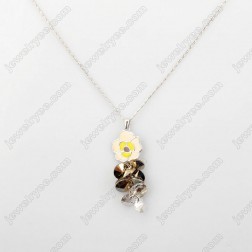 Yellow Swarovski Crystal Necklace-Fine Jewelry-Fashion style-JE23504
