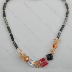 Yellow Swarovski Crystal Necklace-Fine Jewelry-Fashion style-JE23699