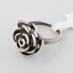 Transparent Alloy Ring-Middle Class-Flower style-JE30679