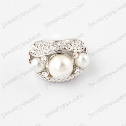 White Freshwater Pearl Ring-Middle Class-Fashion style-JE23461