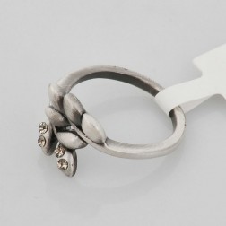 Black Alloy Ring-Middle Class-Antique style-JE31326