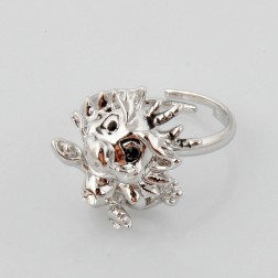 White Alloy Ring-Middle Class-Animal Shape style-JE30948