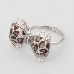 Yellow Alloy Ring-Middle Class-Fashion style-JE31039