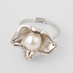 White Alloy Ring-Middle Class-Fashion style-JE31259