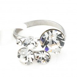 White Alloy Ring-Middle Class-Fashion style-JE30478