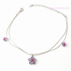 Purple Rhinestone Collections-Middle Class-Fashion style-CO22557