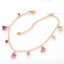 Pink Rhinestone Collections-Middle Class-Fashion style-CO22573