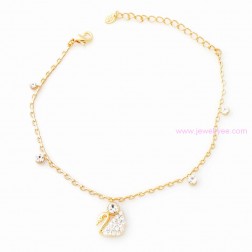 White Rhinestone Bracelet-Middle Class-Fashion style-JE22493