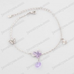 Purple Rhinestone Collections-Middle Class-Fashion style-CO23598